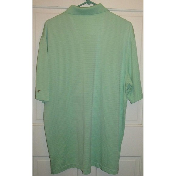 Greg Norman Men's Play Dry Mint Green Short Sleeve Golf Polo Shirt Size XL - Picture 6 of 8